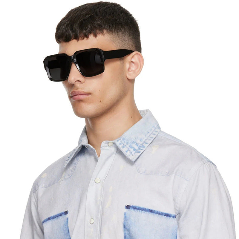 Women's Geometric Sunglasses with Wide Frame Kalsten