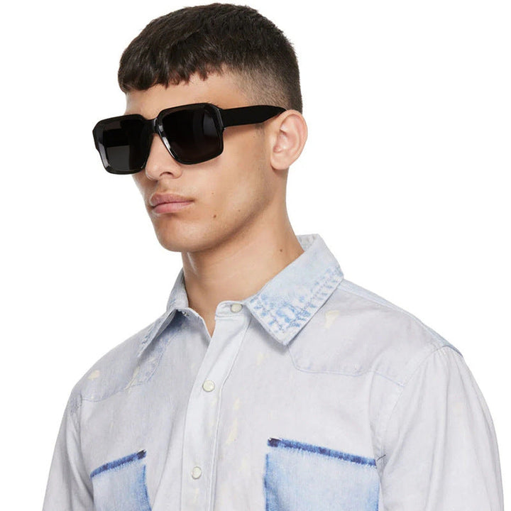 Women's Geometric Sunglasses with Wide Frame Kalsten