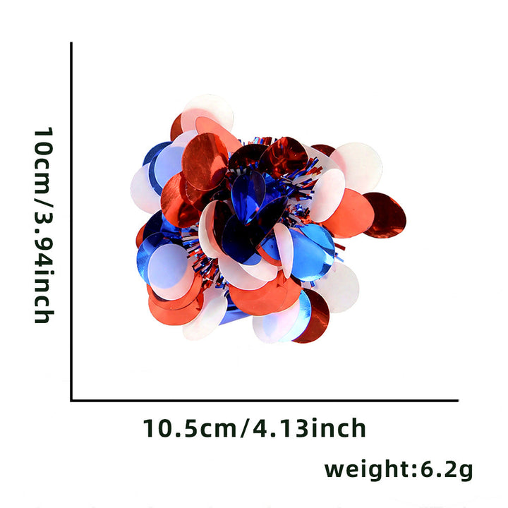 Unisex nan kompakter Cheerleader Pompon made of metallic foil Kalsten