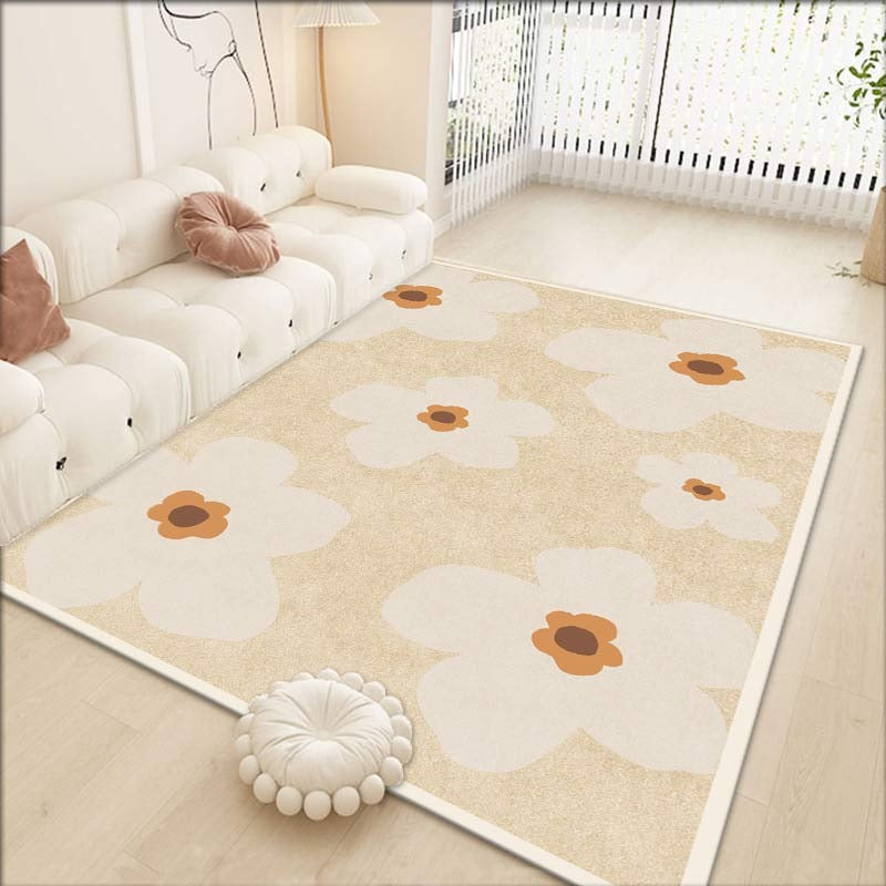 Elegant Floral Pattern Area Rug Kalsten