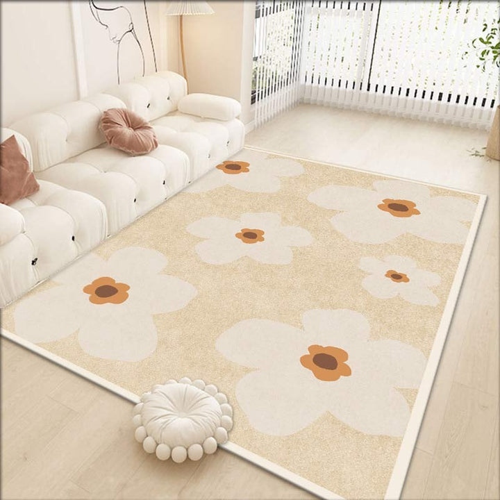 Elegant Floral Pattern Area Rug Kalsten