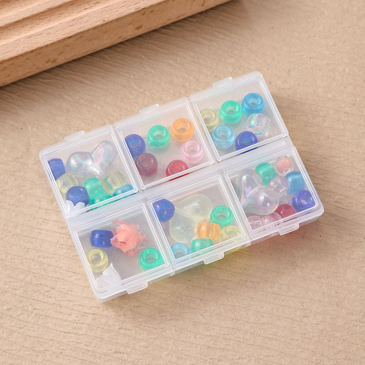 Clear Multi-Compartment Organizer Box Kalsten
