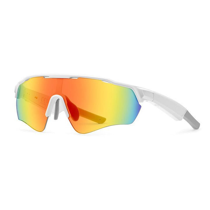 Unisex nan lightweight performance sports glasses with polarized UV protection lenses and non-slip nose bridge Kalsten