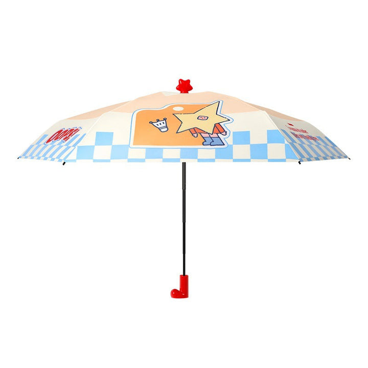 Women's creative and playful folding umbrella with sporty design Kalsten