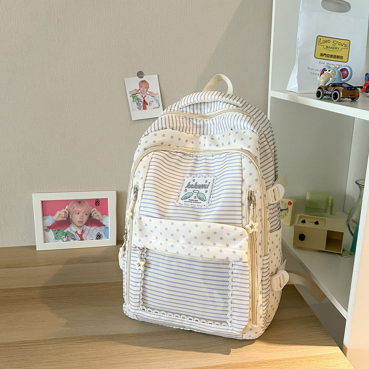 Stylish Multi-Pocket School Backpack
