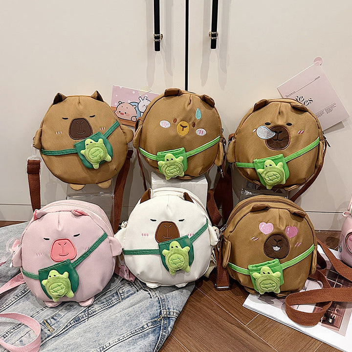 Plush Shoulder Bag in Animal Design Kalsten
