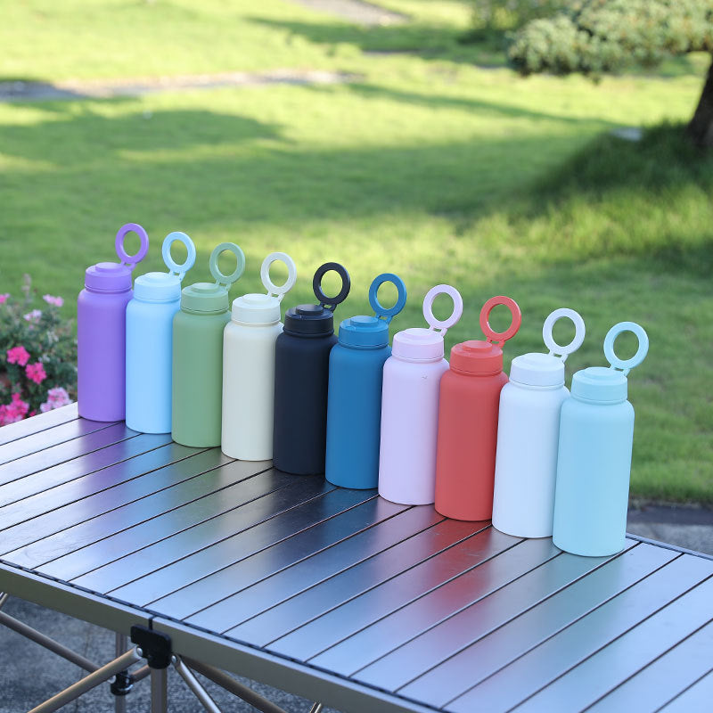 Unisex Insulated Drinking Bottle with Ergonomic Screw Cap Kalsten