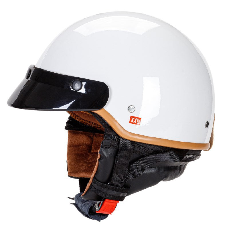 Lightweight Open-Face Motorcycle Helmet with Padded Interior Kalsten