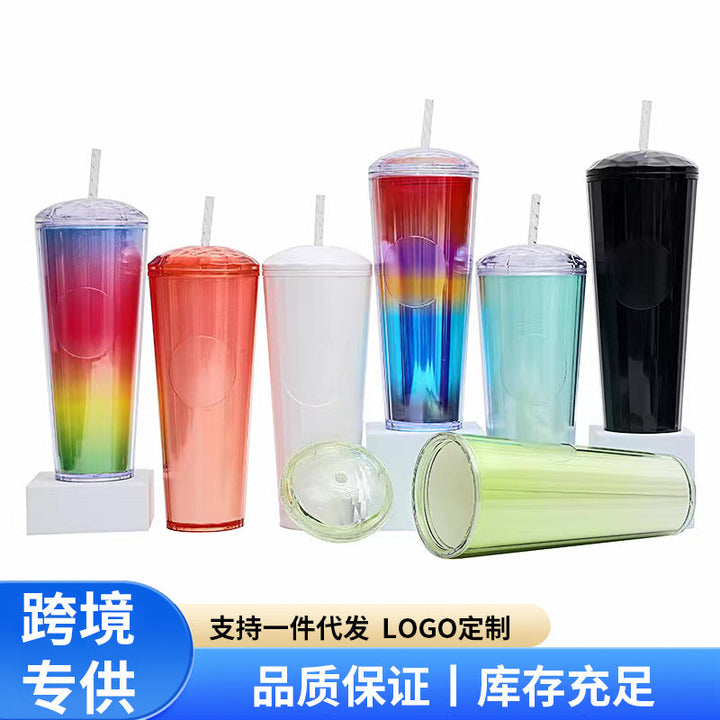 Unisex Flexible Drinking Cup with Ergonomic Straw Kalsten
