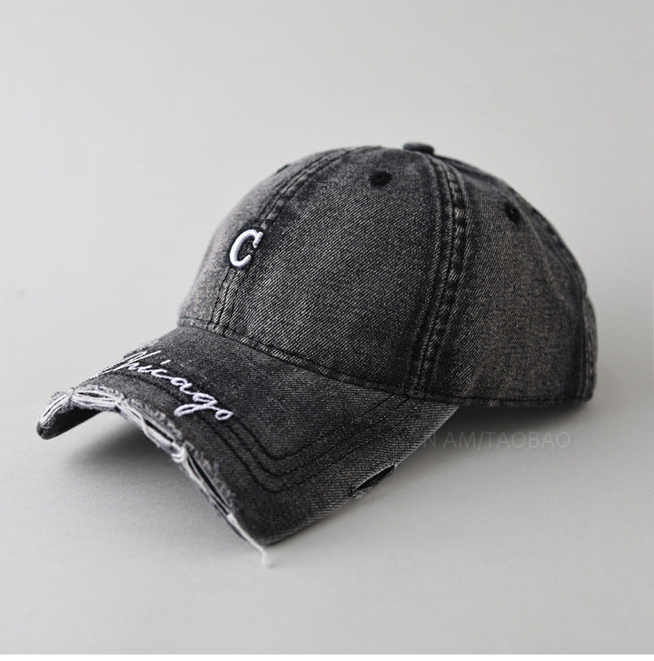 Men's Casual Distressed Baseball Cap Kalsten