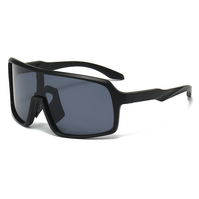 Ladies fashionable sunglasses in a futuristic design with large lenses Kalsten