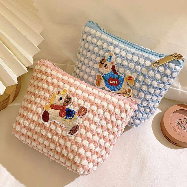 Cute Plush Cosmetic Bag Kalsten