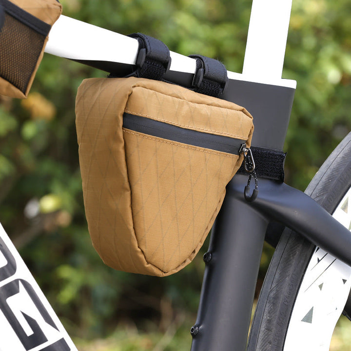 compact ripstop travel organizer pouch with dual-zip compartments and side carry loop Kalsten