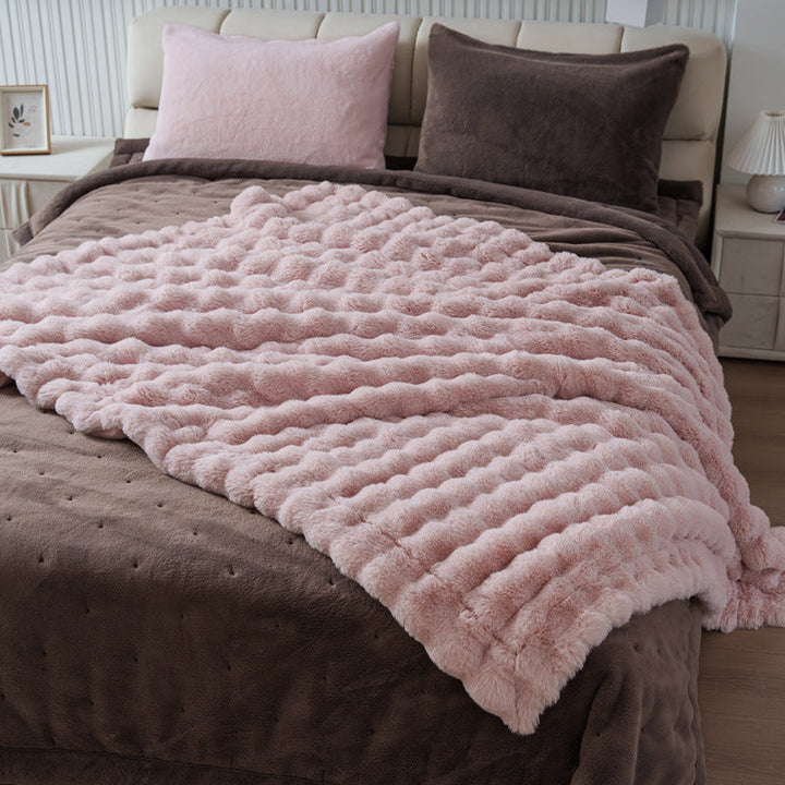 Women cozy and luxurious blanket Kalsten