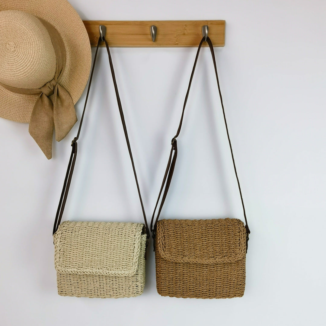 Stylish Rattan Shoulder Bag Kalsten