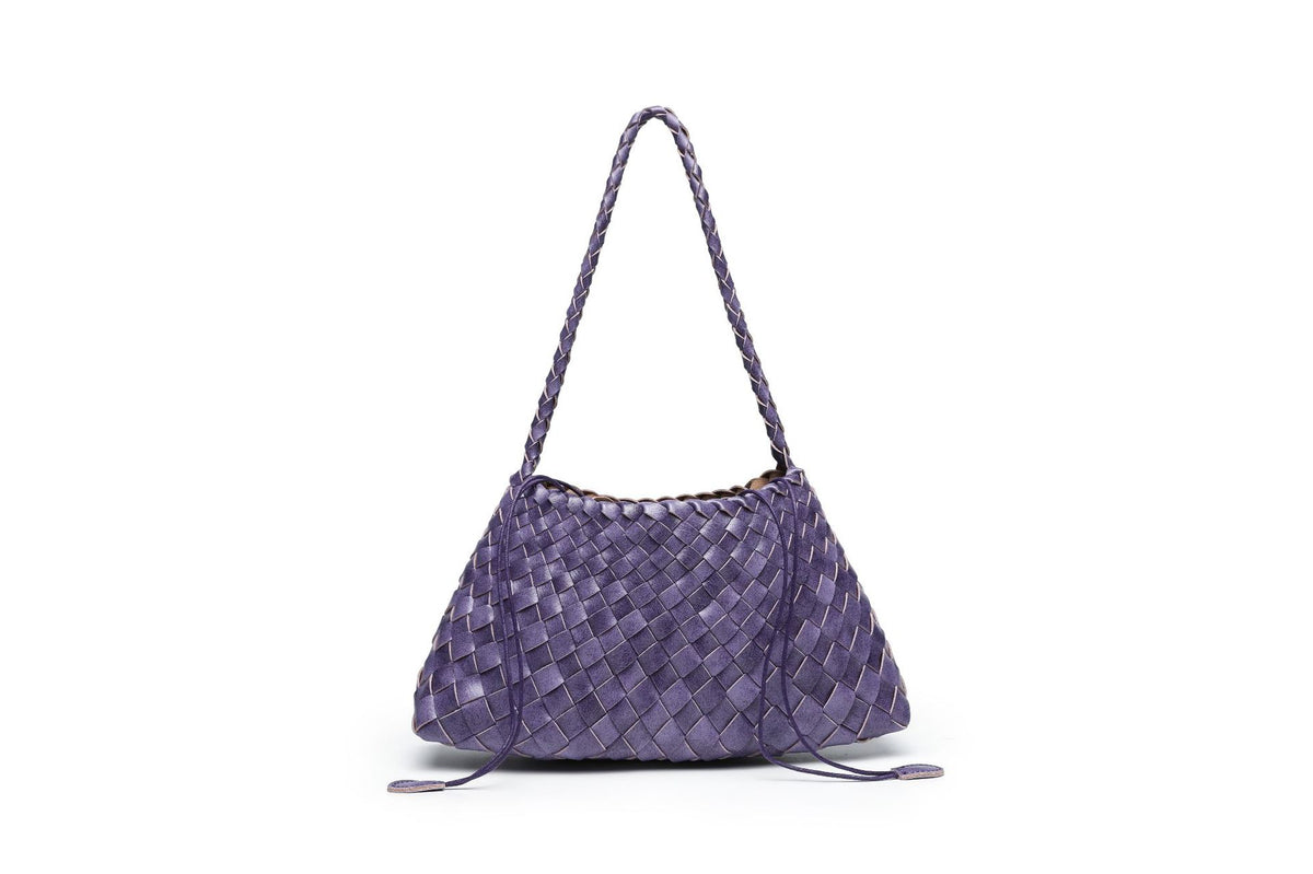 Textured Woven Slouchy Shoulder Bag Acalora