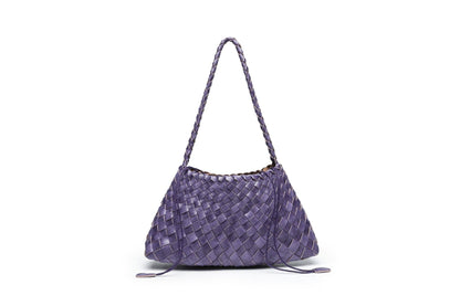 Textured Woven Slouchy Shoulder Bag Acalora