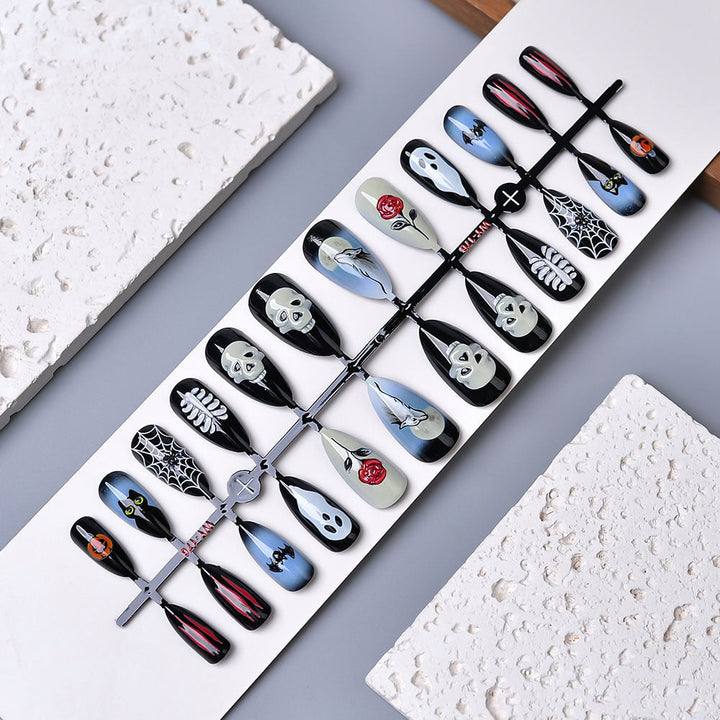 Halloween-Themed Decorative Press-On Nail Set Kalsten