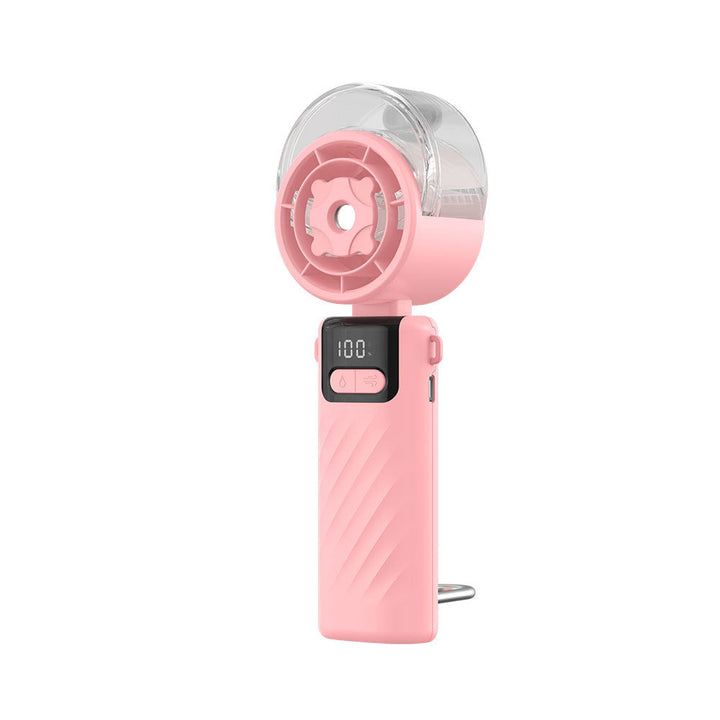 Unisex Rechargeable Adjustable Airflow Handheld Mist Fan Kalsten