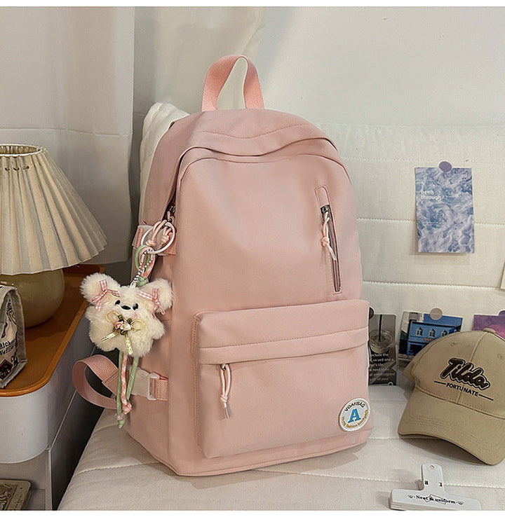Minimalist Multi-Pocket School Backpack