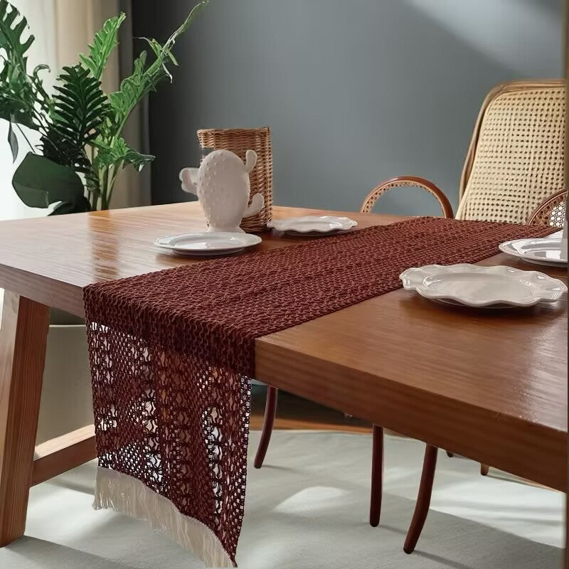Decorative Macrame Table Runner