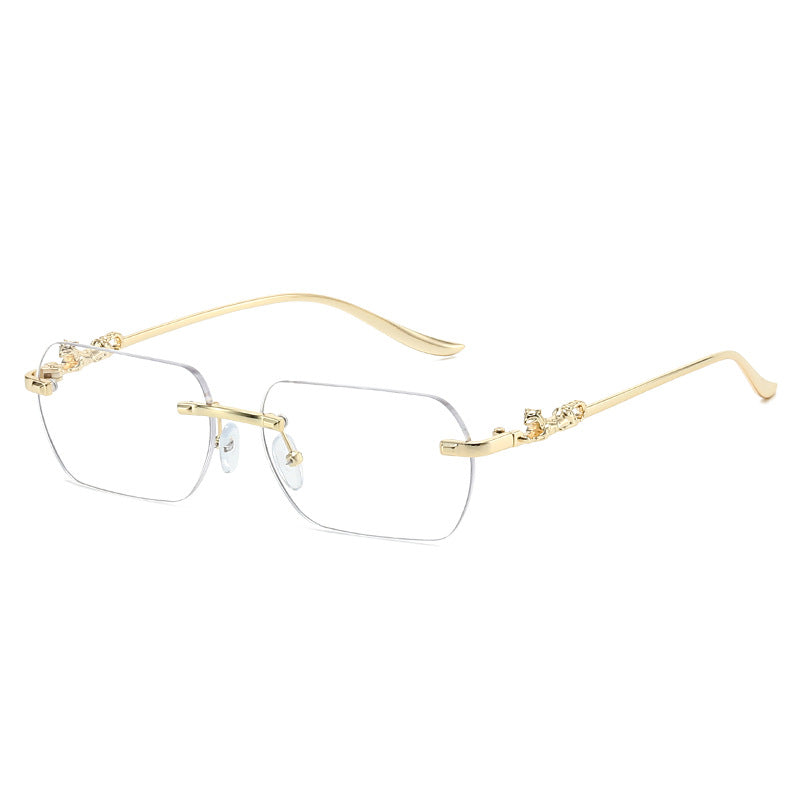 Ladies elegant half-rim glasses with decorative details Kalsten