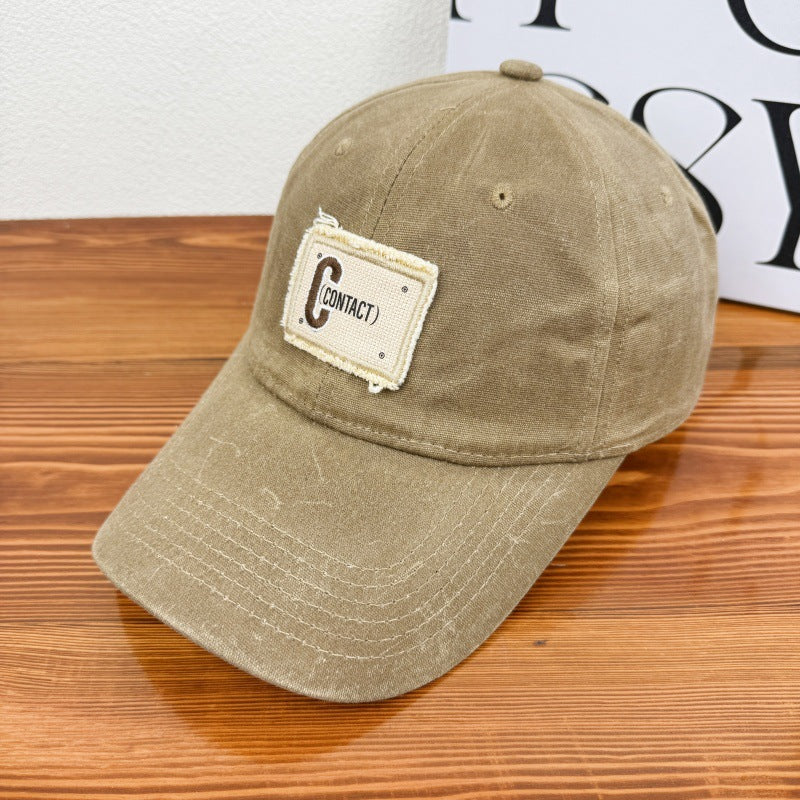 Men's Vintage-Inspired Distressed Cap Kalsten