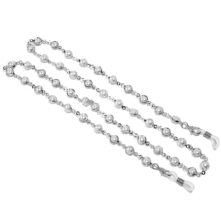 Elegant Pearl-Embellished Glasses Chain Kalsten