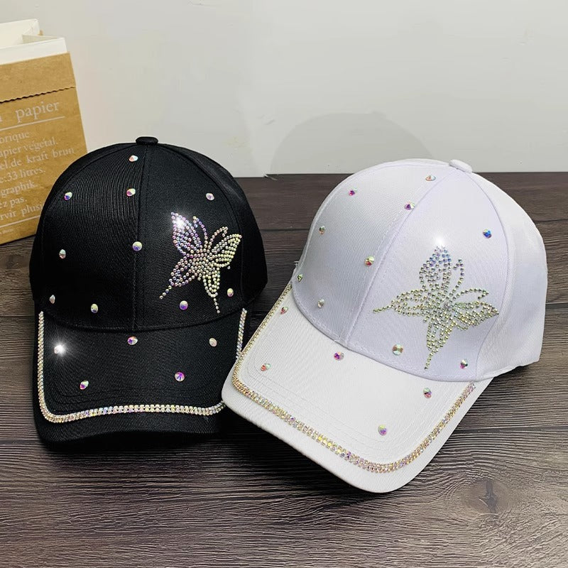 Women's Rhinestone-Embellished Baseball Cap Kalsten