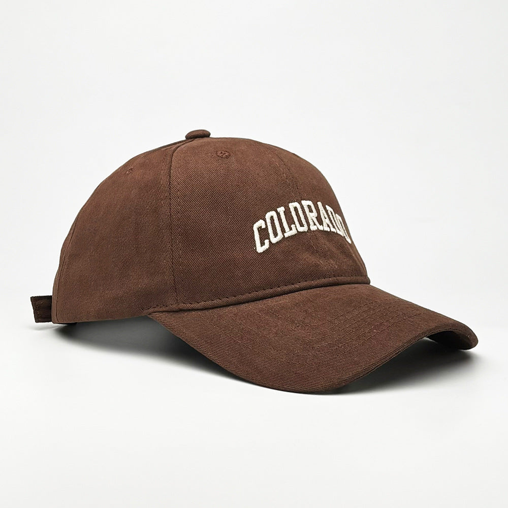 Women's fashionable cotton cap with embroidered lettering Kalsten