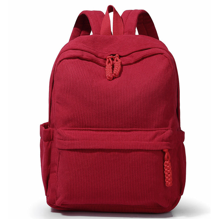 Textured Corduroy Backpack Kalsten