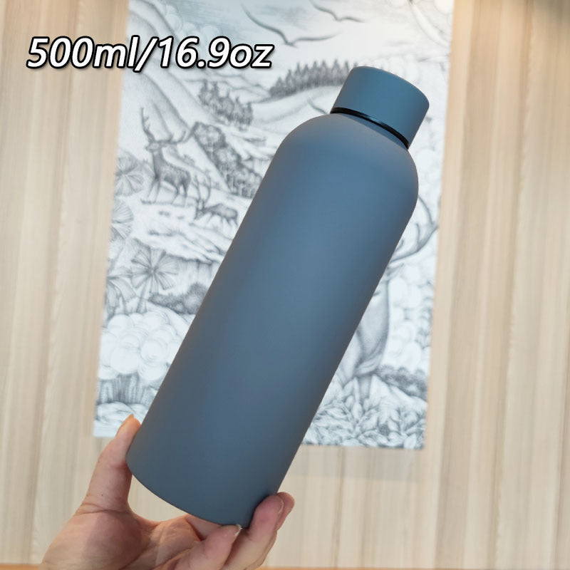 Ladies High Quality Stainless Steel Drinking Bottle with Non-Slip Grip Kalsten