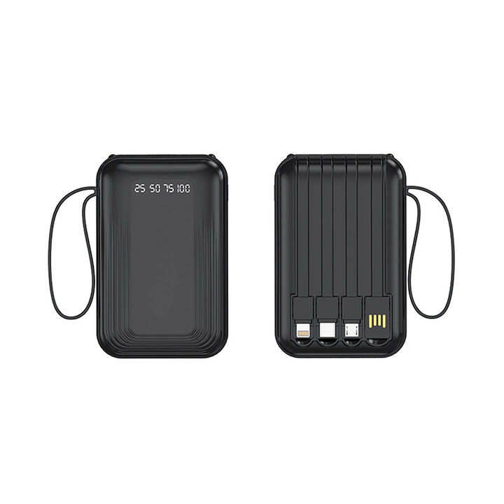 Multifunctional Power Bank with Integrated Cable System Kalsten