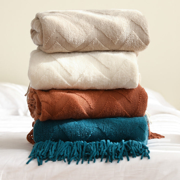 Ladies' throw blanket Kalsten