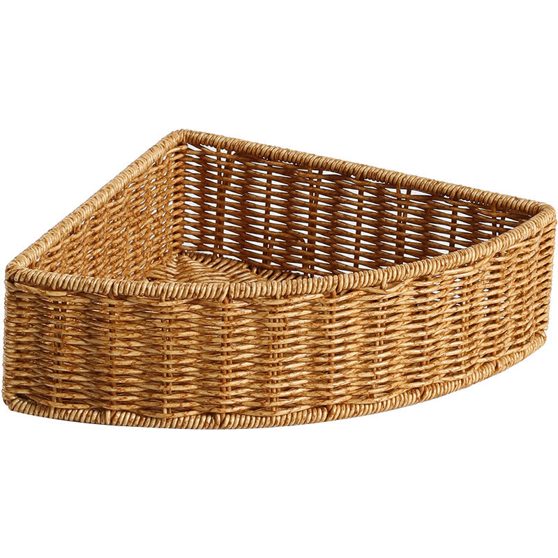 Unisex Triangular Storage Basket made of Woven Material Kalsten