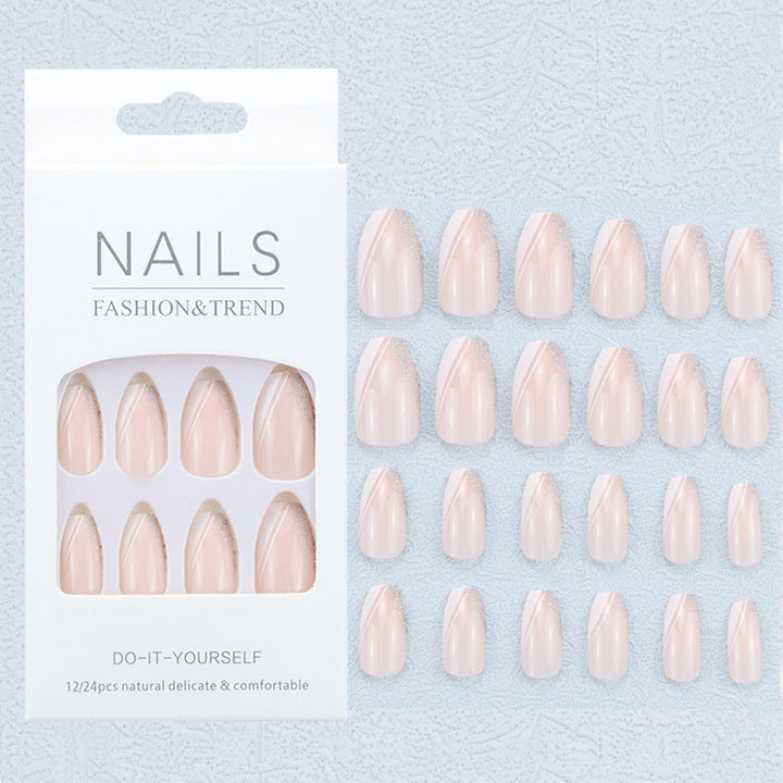 Artistic Graphic Press-On Nail Set Kalsten