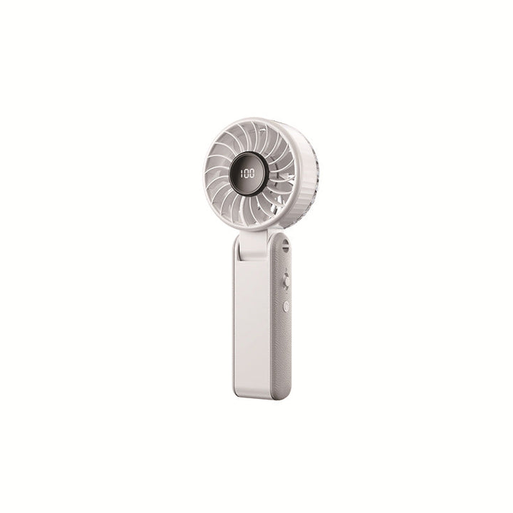 Ladies Portable Mini Hand Fan with Digital Display Kalsten