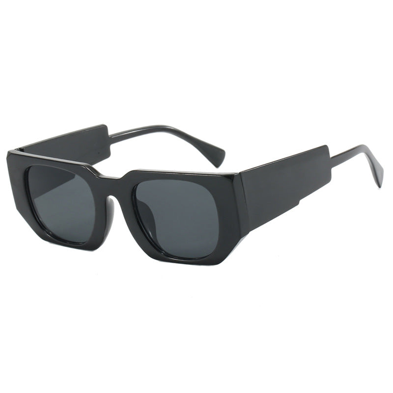 Ladies oversized sunglasses with geometric frame and UV protection Kalsten