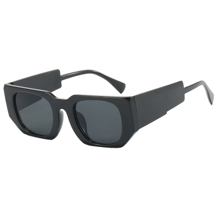 Ladies oversized sunglasses with geometric frame and UV protection Kalsten