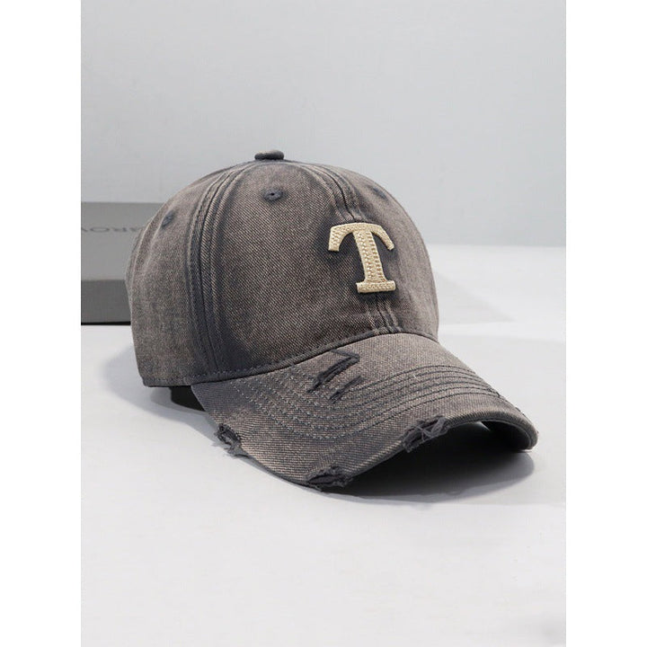 Men's Distressed Denim Cap Kalsten