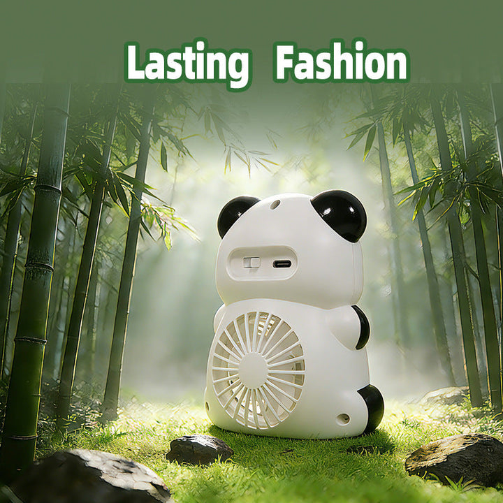 Unisex Mini Hand Fan with integrated LED lighting and USB charging option Kalsten