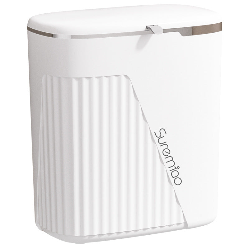 Women compact wall waste bin with lid and odor-tight system Kalsten