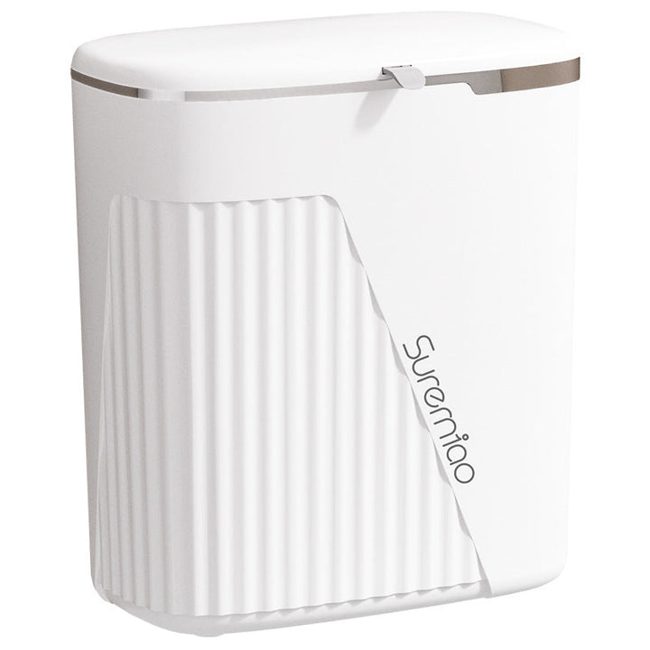 Women compact wall waste bin with lid and odor-tight system Kalsten