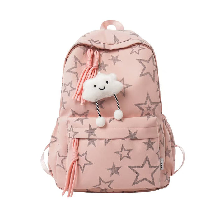 Star-Printed Playful Backpack Kalsten