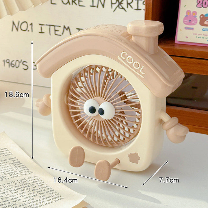 Women's table fan in creative house design Kalsten
