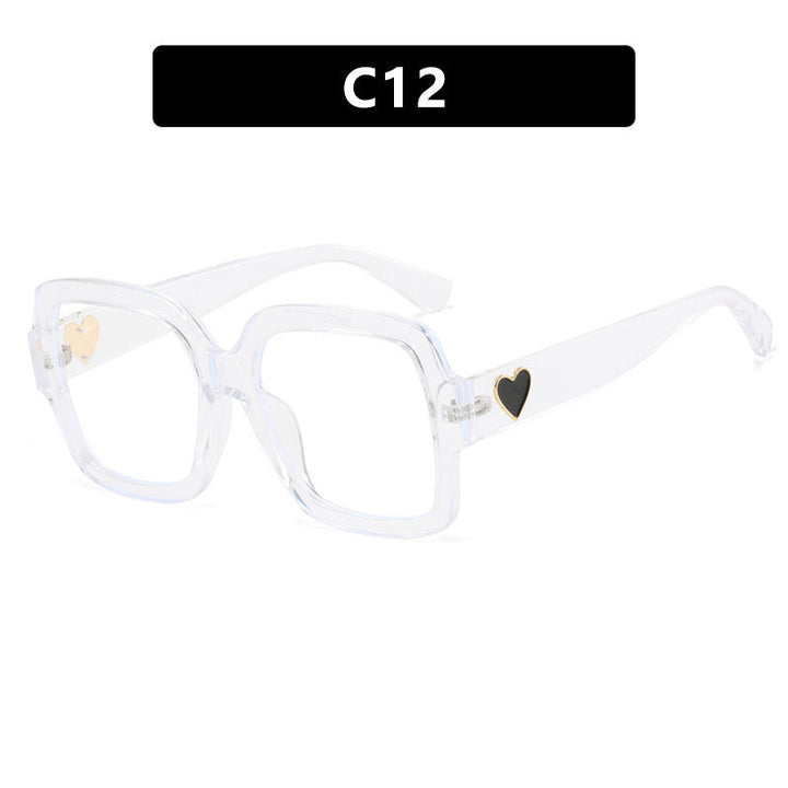 Women's square sunglasses with playful heart detail Kalsten