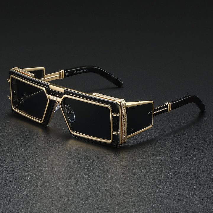 Ladies Fashion Designer Sunglasses with Generous Frame and Stylish Accent Kalsten