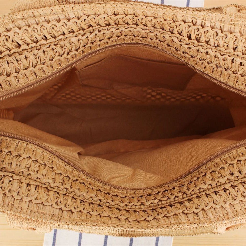 Shopping Bag Made of Natural Wicker Kalsten