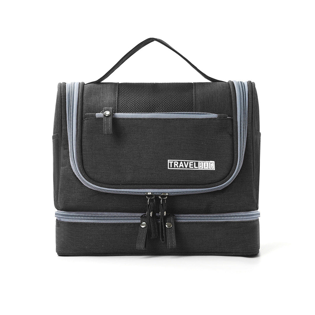 Travel toiletry bag with multiple compartments and practical organization Kalsten