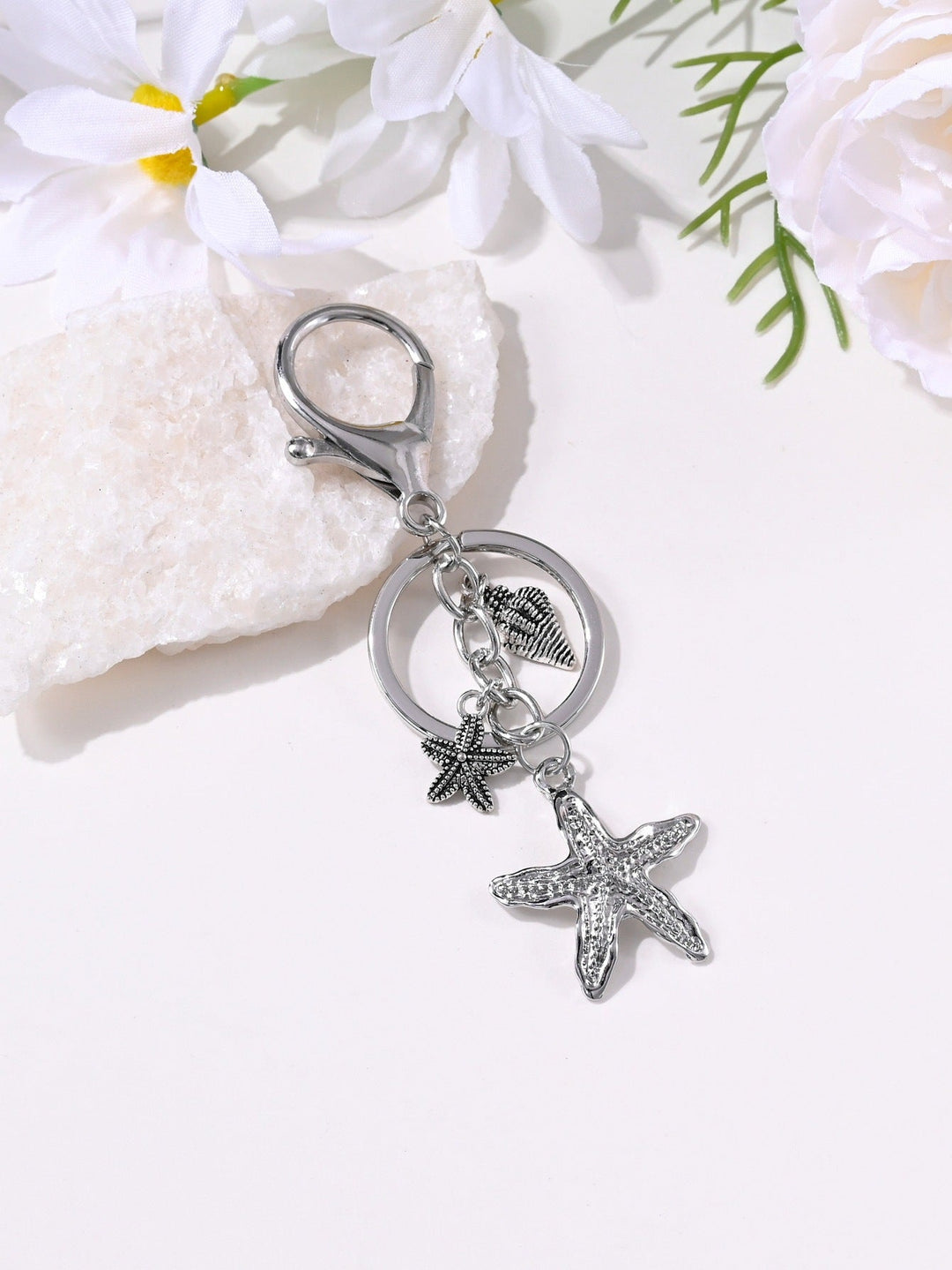 Keychain with Maritime Star Motif Kalsten